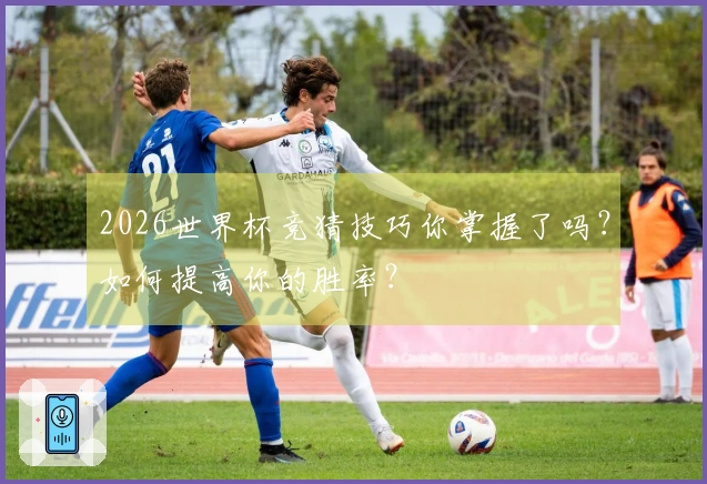 2026世界杯竞猜技巧你掌握了吗？如何提高你的胜率？